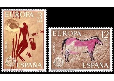 SPAIN 1975 Europe 2v MNH**