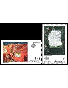 SVEZIA 1975 Europa 2v MNH**