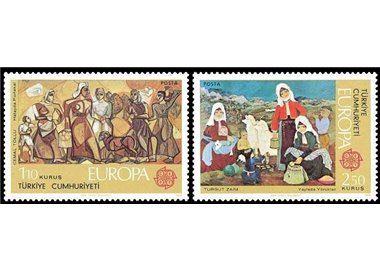 TURCHIA 1975 Europa 2v MNH**