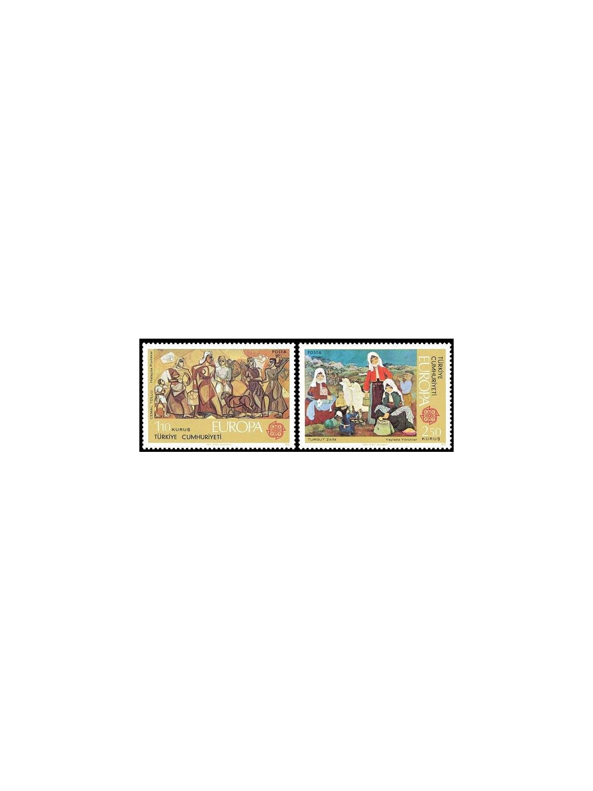 TURCHIA 1975 Europa 2v MNH**