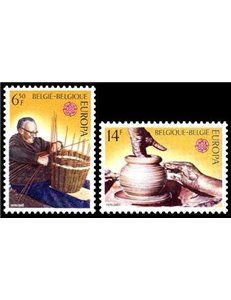 BELGIUM 1976 Europe 2v MNH**