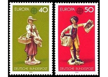 GERMANIA BRD 1976 Europa 2v MNH**