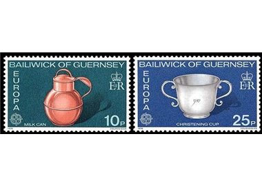 GUERNSEY 1976 Europa 2v MNH**