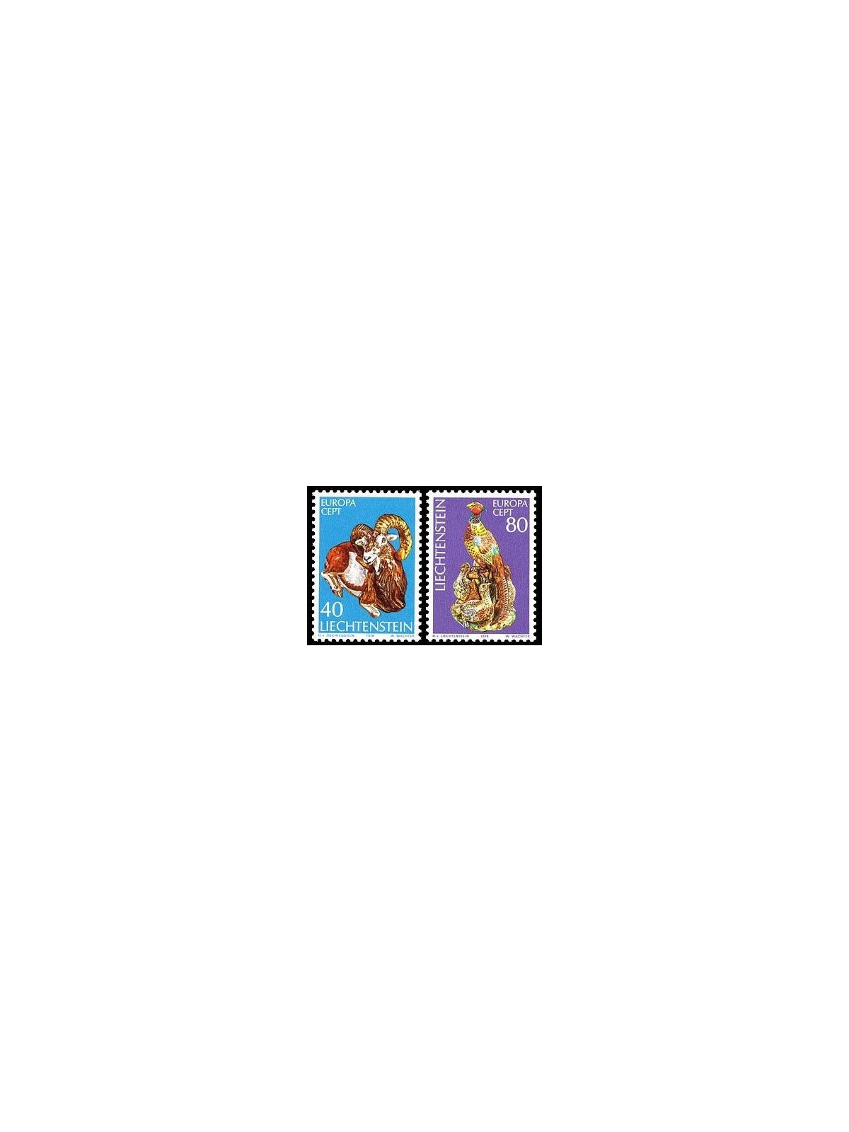 LIECHTENSTEIN 1976 Europa 2v MNH**