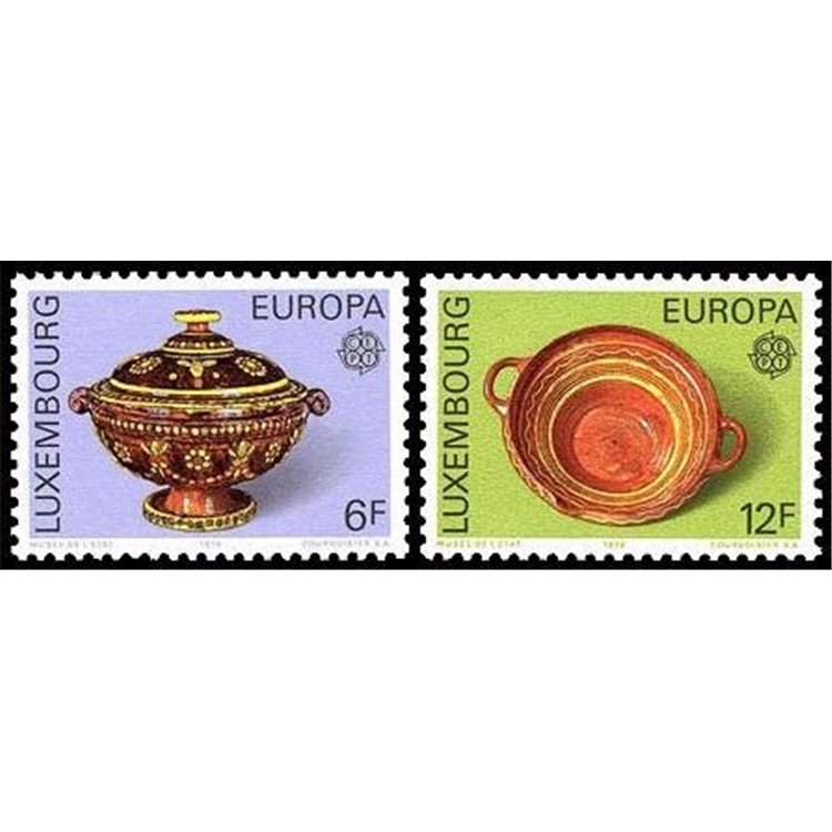 LUXEMBOURG 1976 Europe 2v MNH**