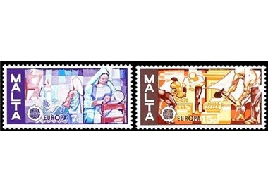 MALTA 1976 Europe 2v MNH**