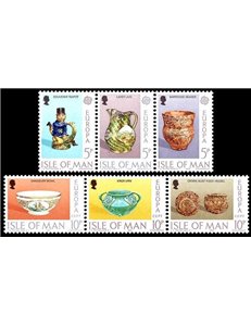 MAN 1976 Europa 6v MNH**