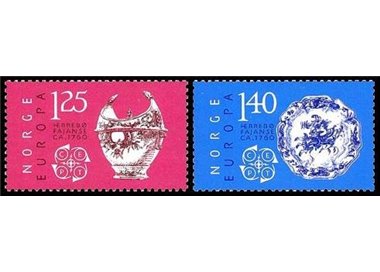 NORVEGIA 1976 Europa 2v MNH**