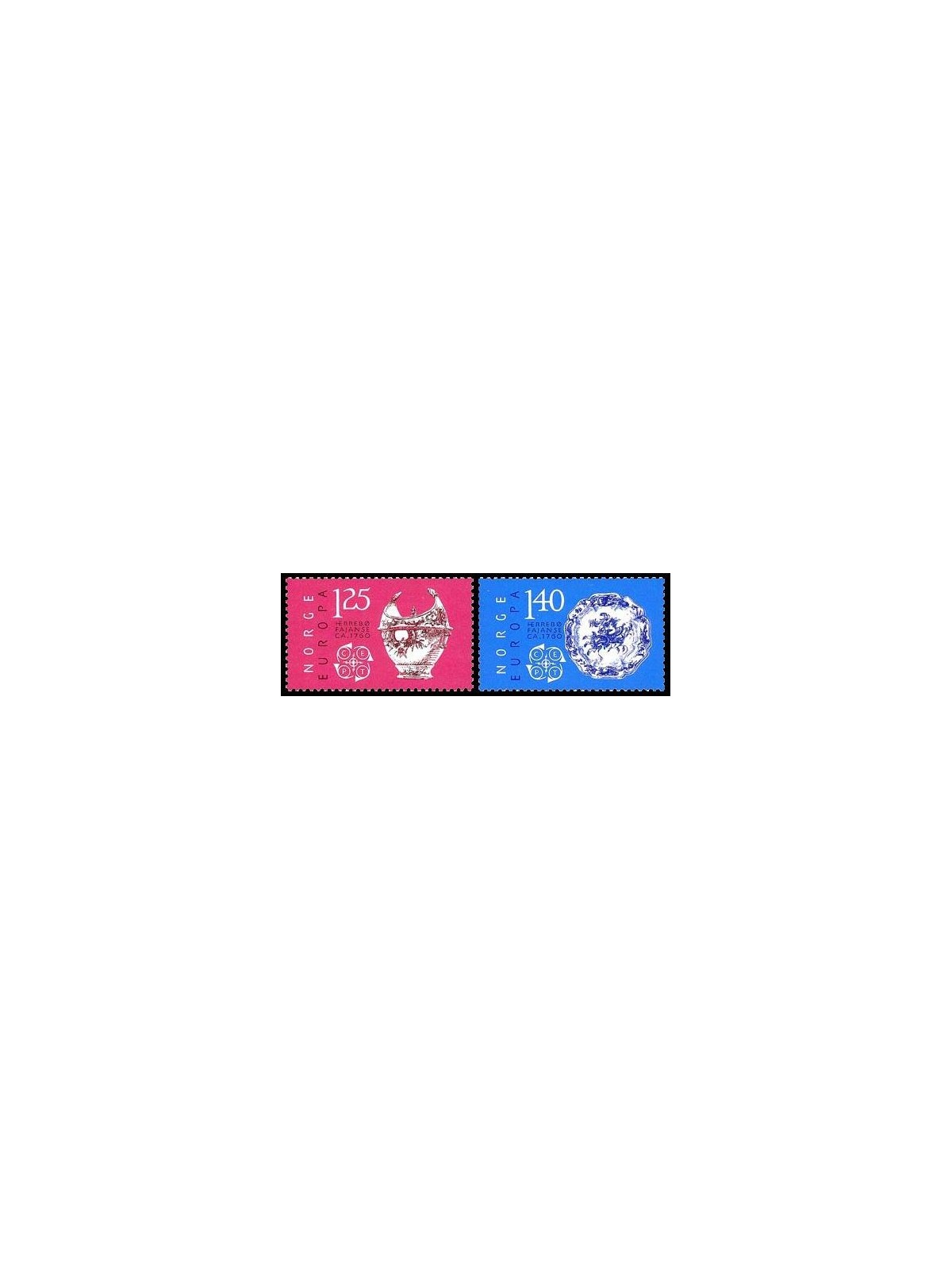 NORWAY 1976 Europe 2v MNH**