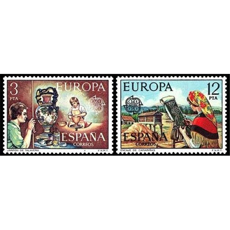 SPAGNA 1976 Europa 2v MNH**