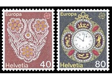 SVIZZERA 1976 Europa 2v MNH**
