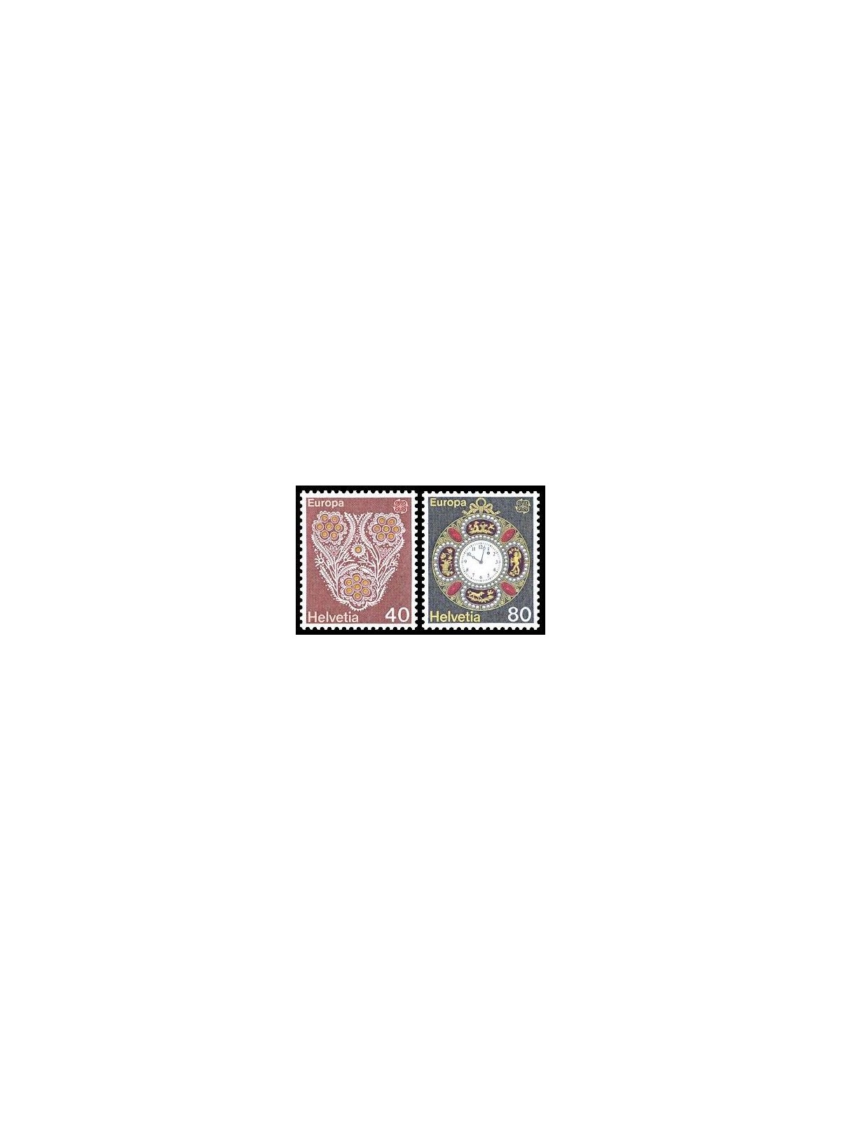 SWITZERLAND 1976 Europe 2v MNH**