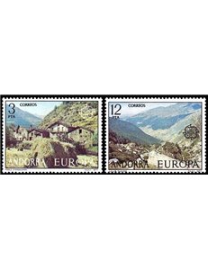 ANDORRA SPAGNOLA 1977 Europa 2v MNH**