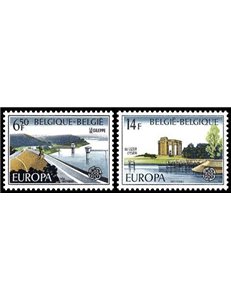 BELGIO 1977 Europa 2v MNH**