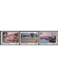 CIPRO 1977 Europa 3v MNH**