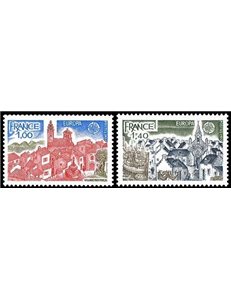 FRANCIA 1977 Europa 2v MNH**