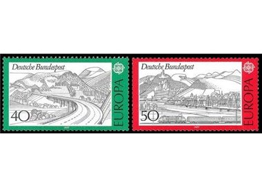 GERMANY BRD 1977 Europe 2v MNH**