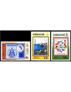 GIBILTERRA 1977 Europa 3v MNH**