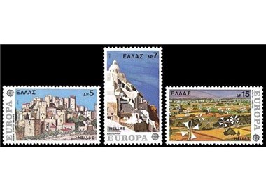 GREECE 1977 Europe 3v MNH**