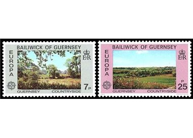 GUERNSEY 1977 Europe 2v MNH**