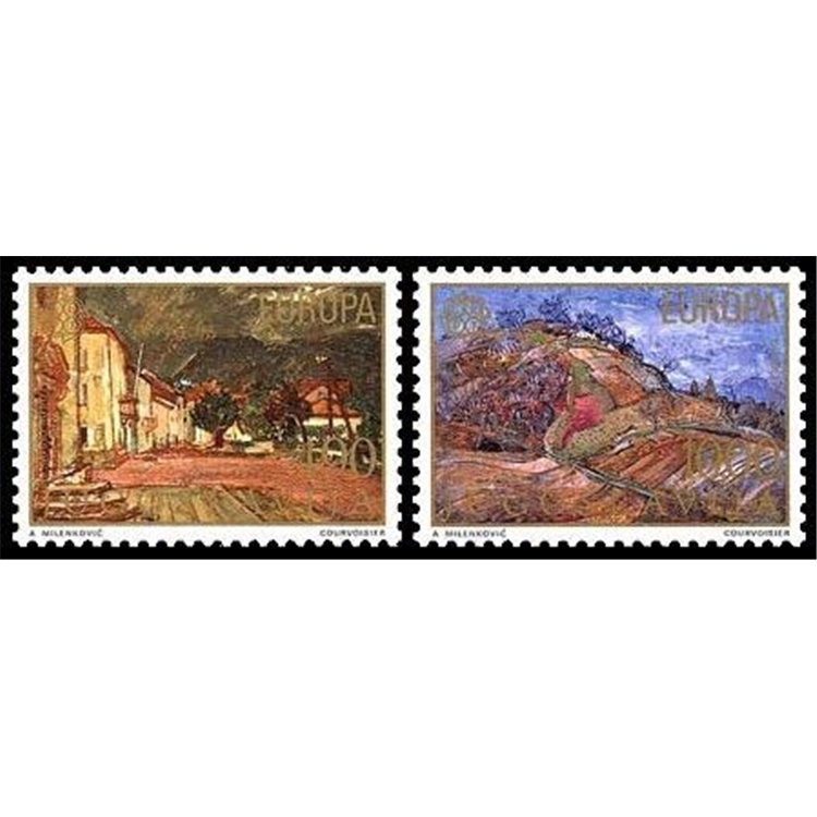 YUGOSLAVIA 1977 Europe 2v MNH**