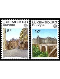 LUXEMBOURG 1977 Europe 2v MNH**