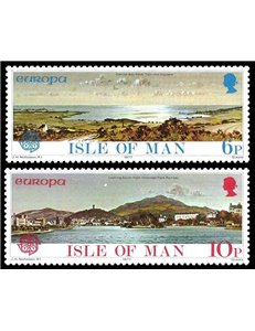 MAN 1977 Europe 2v MNH**