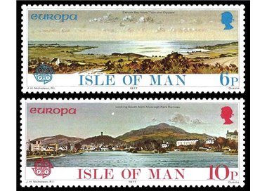 MAN 1977 Europa 2v MNH**