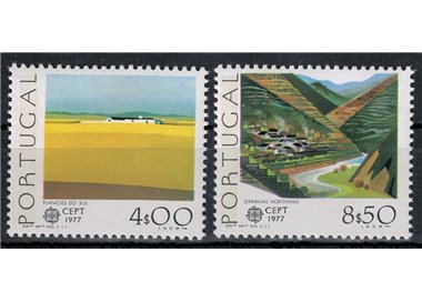 PORTUGAL 1977 Europe 2v MNH**