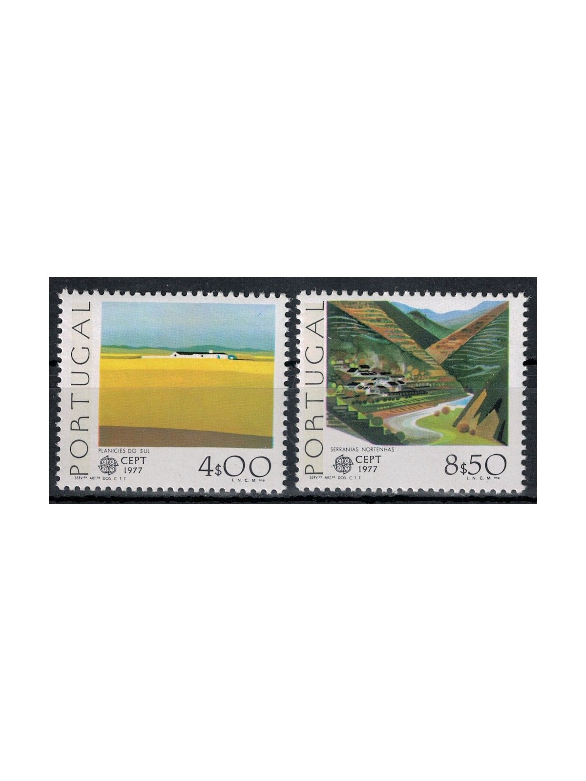 PORTOGALLO 1977 Europa 2v MNH**