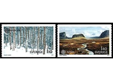 SVEZIA 1977 Europa 2v MNH**