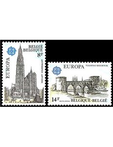 BELGIO 1978 Europa 2v MNH**