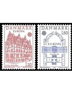 DENMARK 1978 Europe 2v MNH**