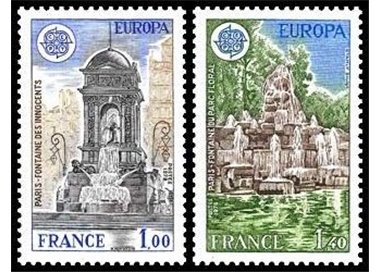 FRANCE 1978 Europe 2v MNH**