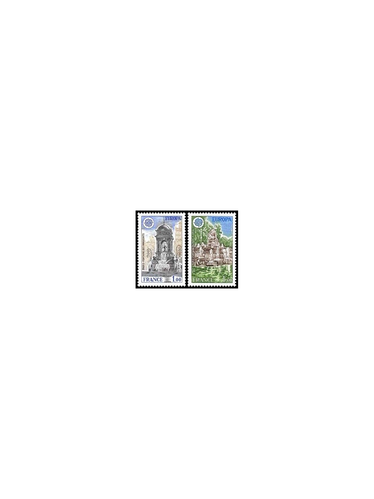 FRANCE 1978 Europe 2v MNH**