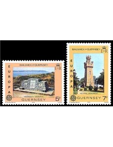 GUERNSEY 1978 Europa 2v MNH**