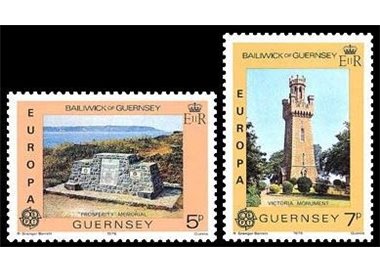 GUERNSEY 1978 Europe 2v MNH**