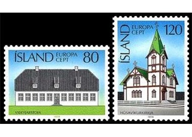 ISLANDA 1978 Europa 2v MNH**