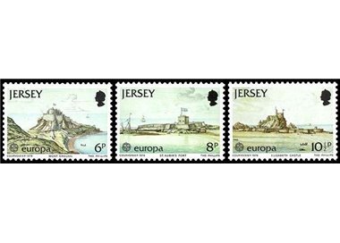 JERSEY 1978 Europe 3v MNH**