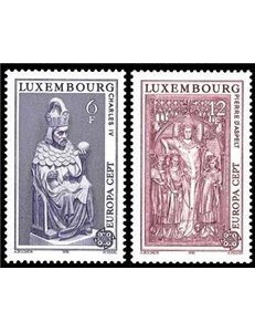 LUSSEMBURGO 1978 Europa 2v MNH**