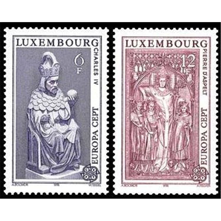 LUXEMBOURG 1978 Europe 2v MNH**