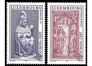 LUXEMBOURG 1978 Europe 2v MNH**