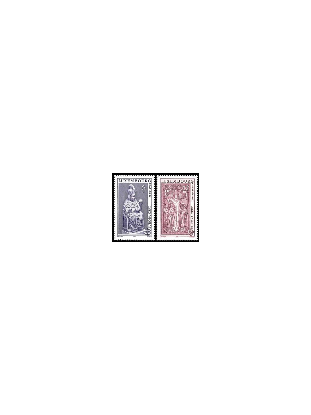 LUSSEMBURGO 1978 Europa 2v MNH**