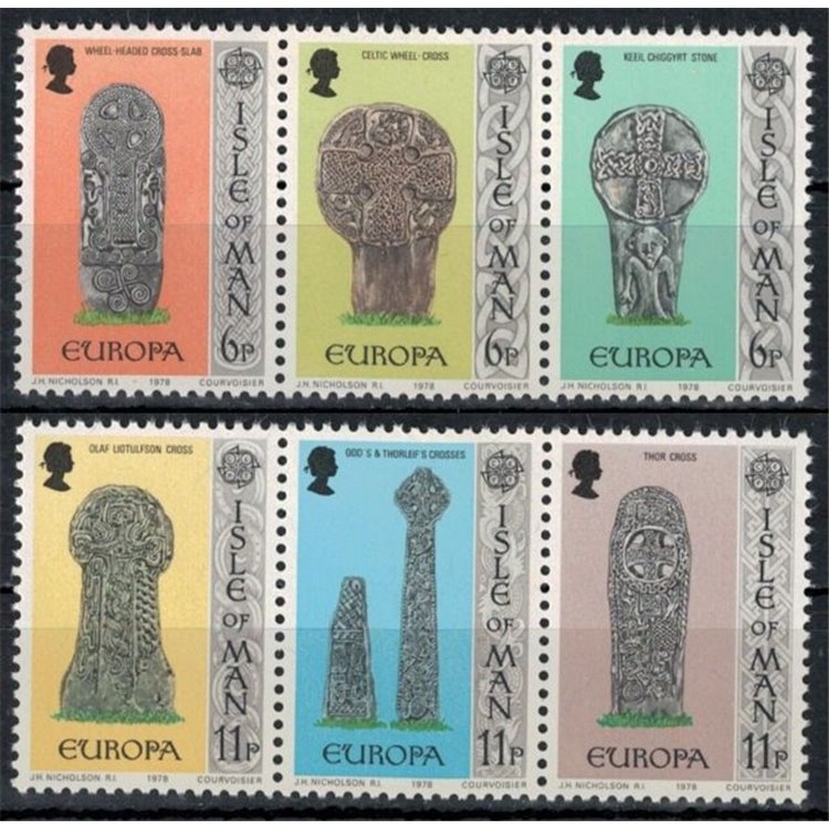 MAN 1978 Europe 6v MNH**