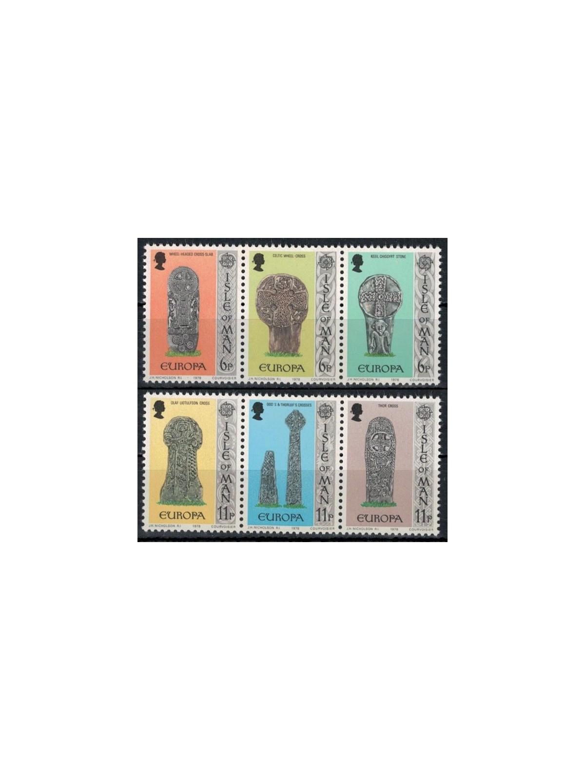 MAN 1978 Europe 6v MNH**