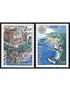 MONACO 1978 Europe 2v MNH**