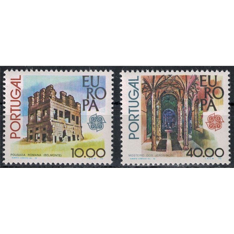 PORTUGAL 1978 Europe 2v MNH**
