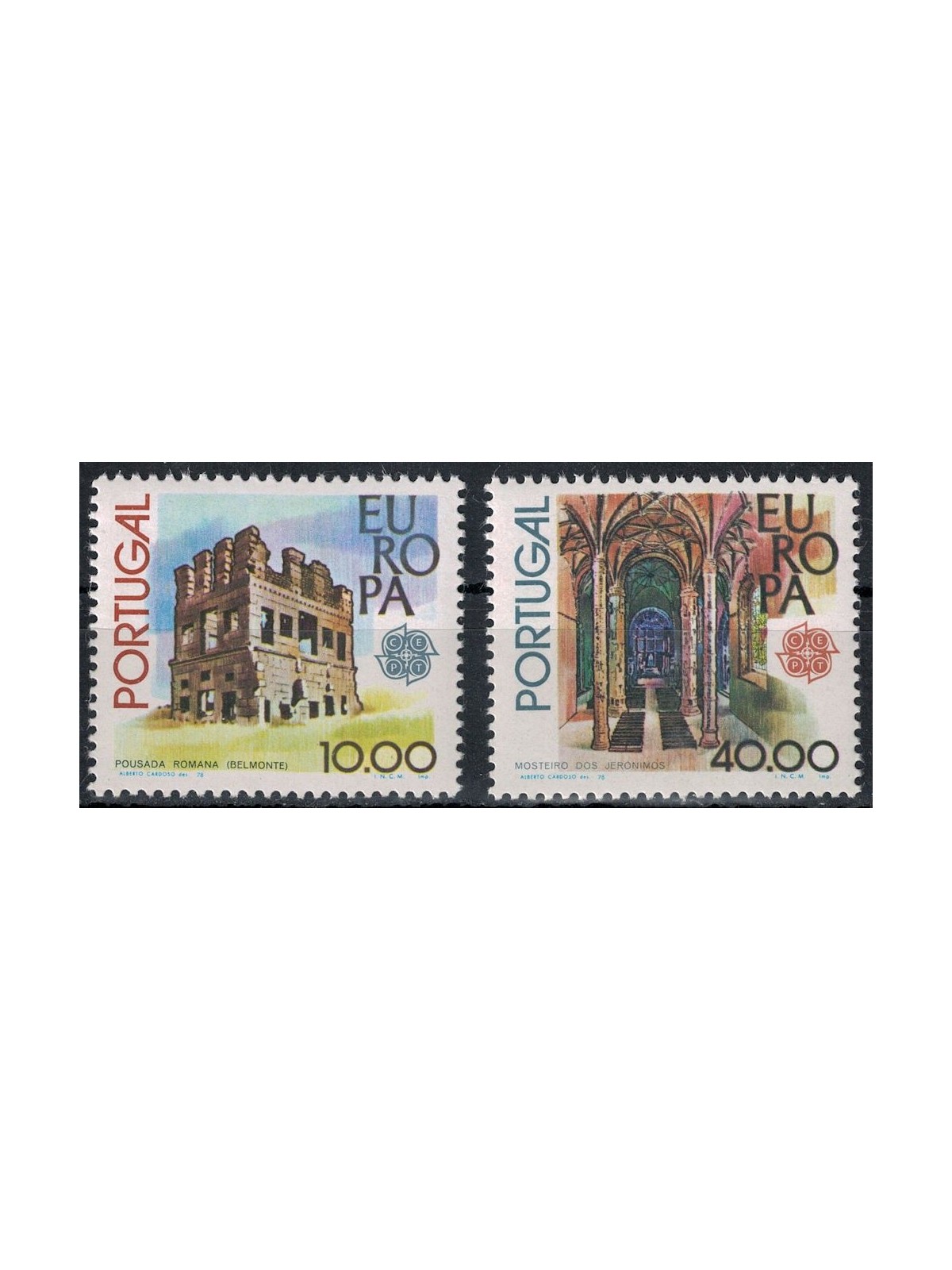 PORTOGALLO 1978 Europa 2v MNH**