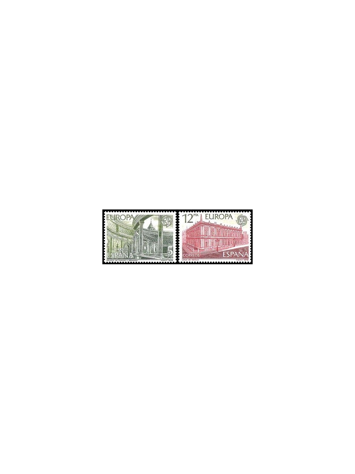 SPAIN 1978 Europe 2v MNH**