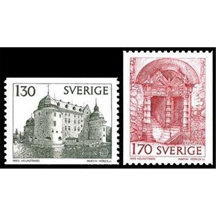 SVEZIA 1978 Europa 2v MNH**
